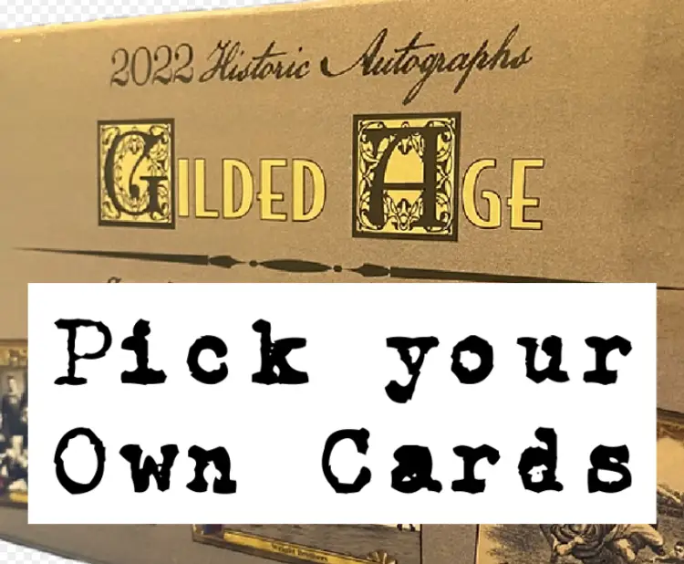 Gilded Age - Pick Your Own Cards #HA