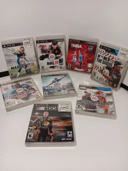 Lot of ps3 sports games