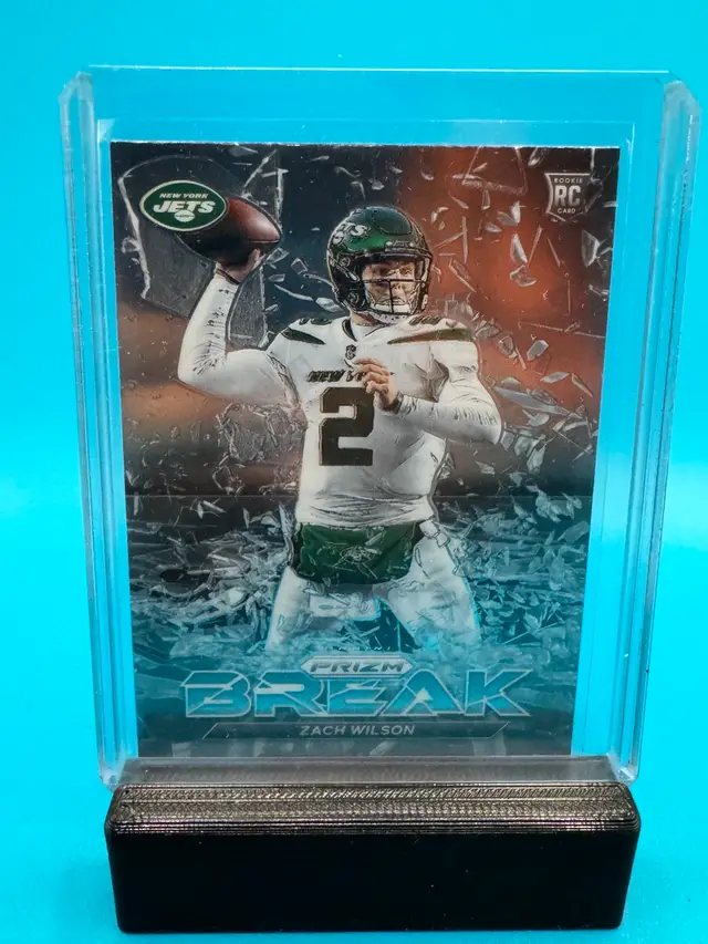 Zach Wilson Prizm Break RC New York Jets