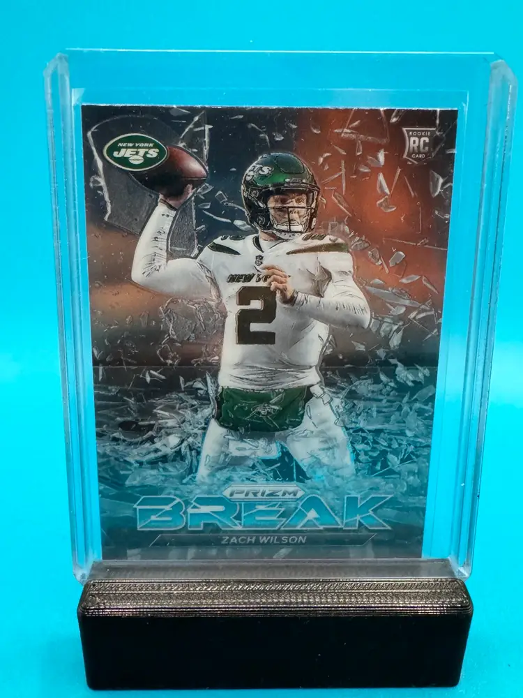 Zach Wilson Prizm Break RC New York Jets