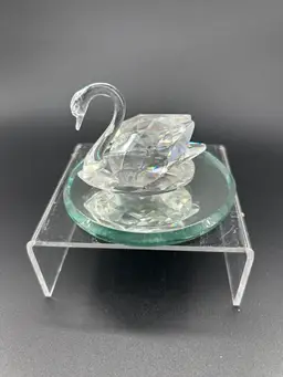Swarovski Crystal Swan Figurine