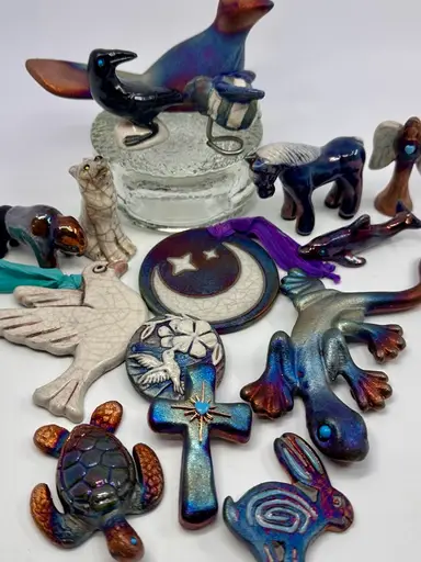 🦎Jeremy Diller Raku Pottery🌙 