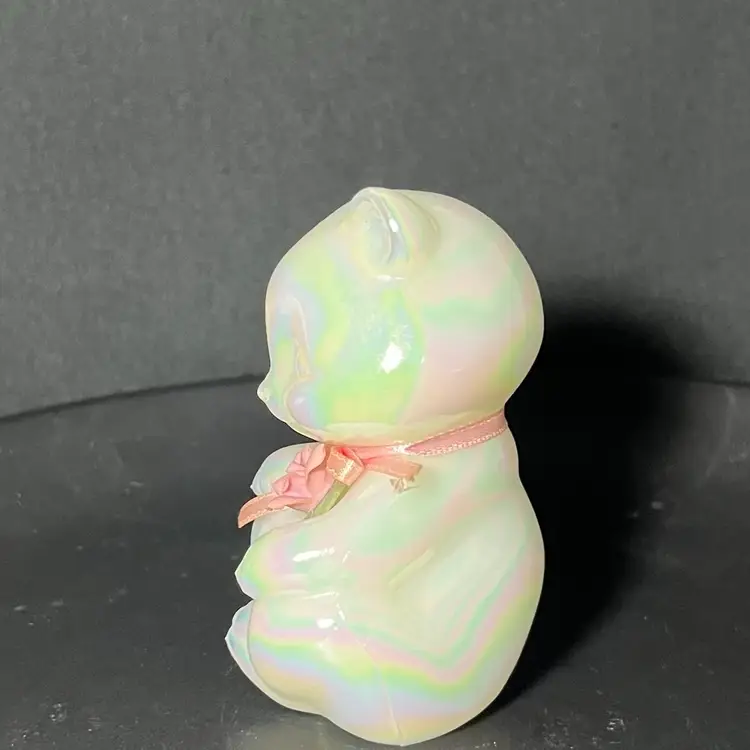VTG Fenton Opalescent Bear