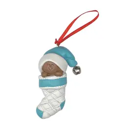Baby boy ornament