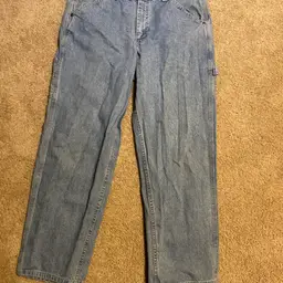 Lee Men's Size 36x32 Vintage Denim Blue Carpenter Jeans