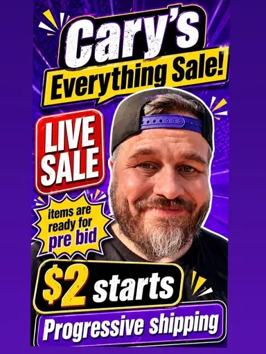 CARY’S EVERYTHING SALE! 