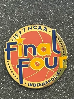 1997 NCAA Indianapolis Final Four Push Pin