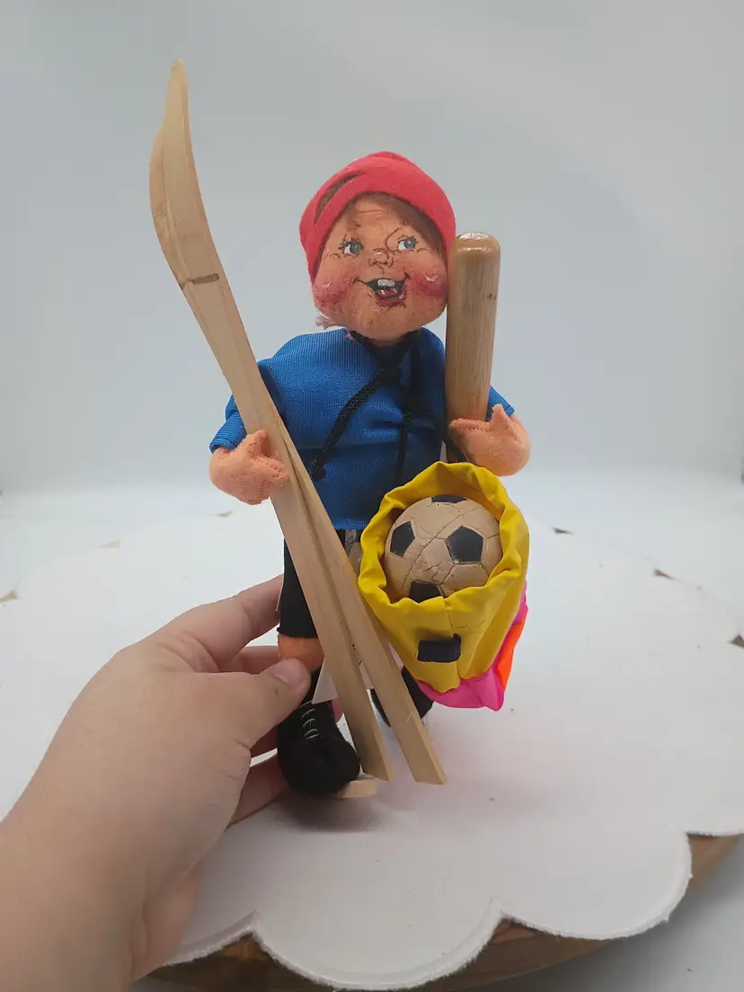 Vintage Annalee 1998 Limited Edition Sports Enthusiast #234798