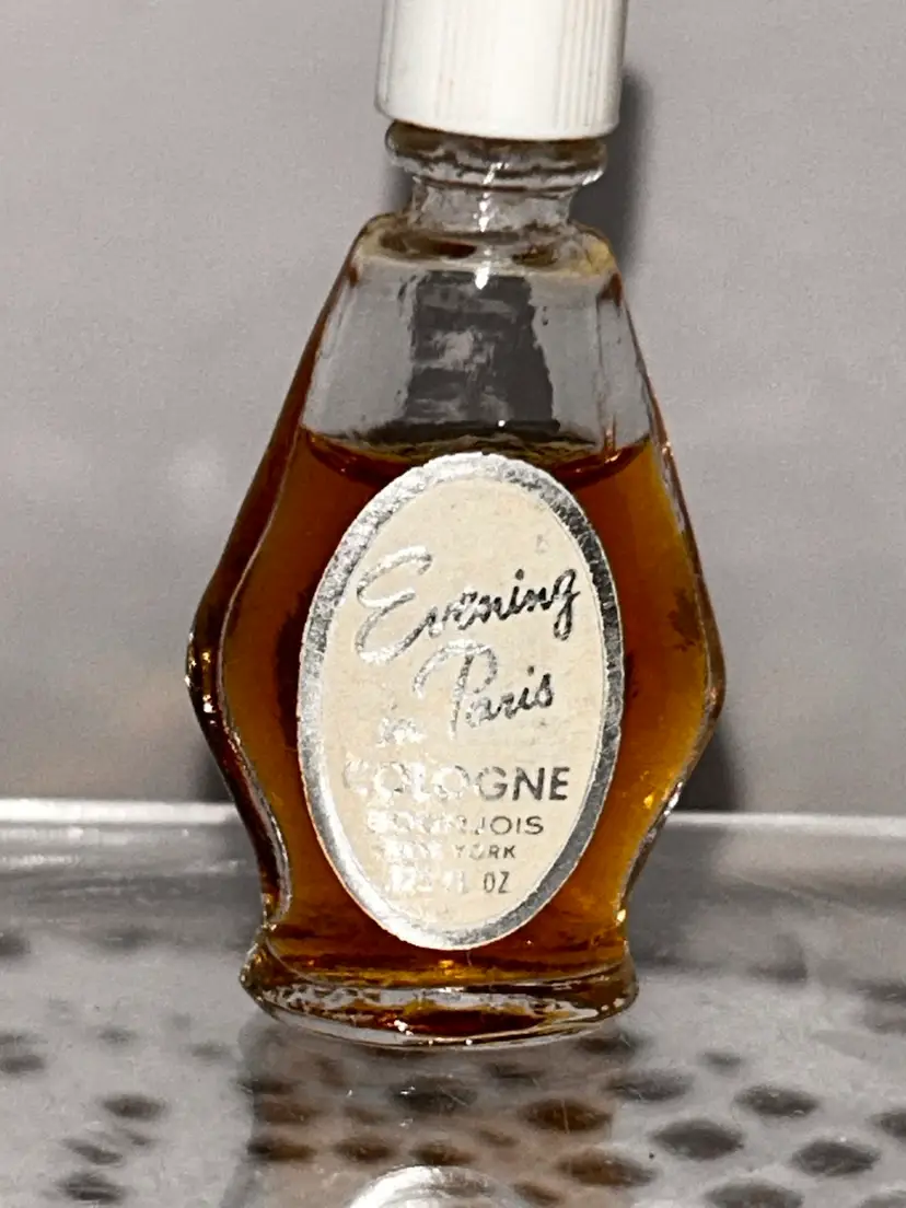 Vintage Evening In Paris Miniature Cologne Perfume From Bourjois