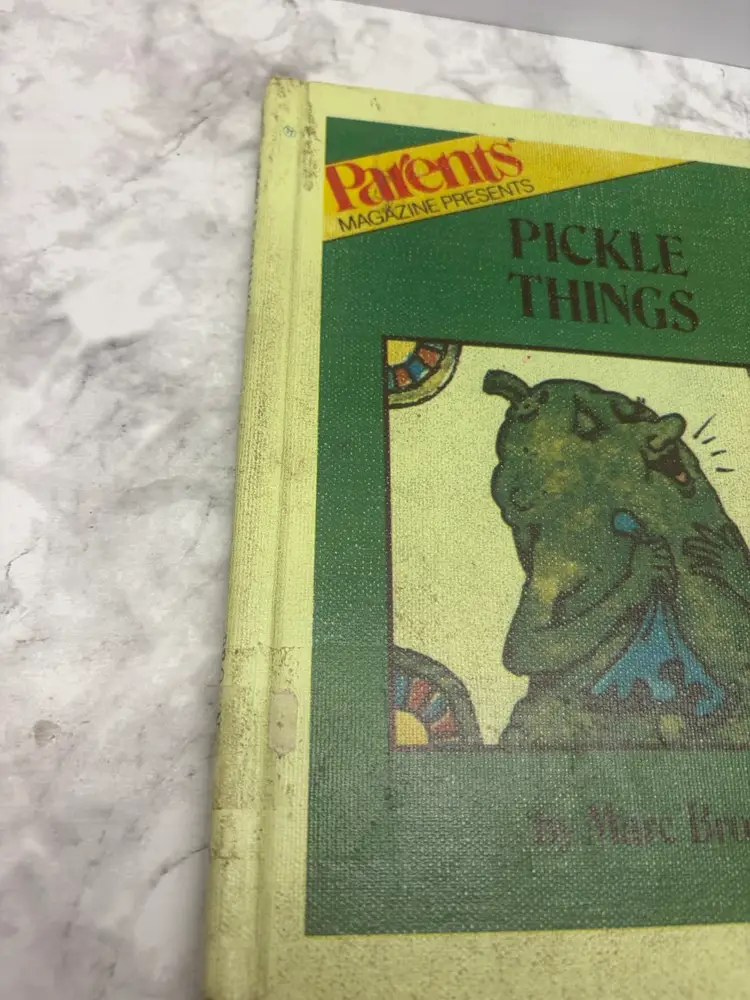 PICKLE THINGS BY MARC BROWN Parents Magazine Vintage Picture Book 1980 Edition