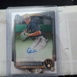 Milwaukee brewers Christopher acosta
