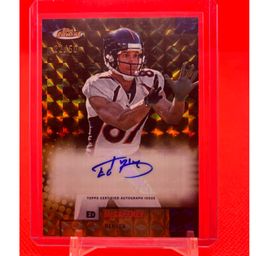 #30 - Ed McCaffrey Topps Finest Auto /50