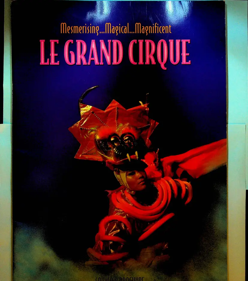 Le Grand Cirque Souvenir Program
