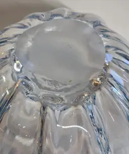 Vintage Clear Glass Bowl