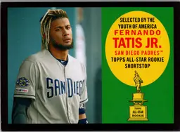 2020 Topps Archives Fernando Tatis Jr. 1960 All-Star Rookies Black #/99