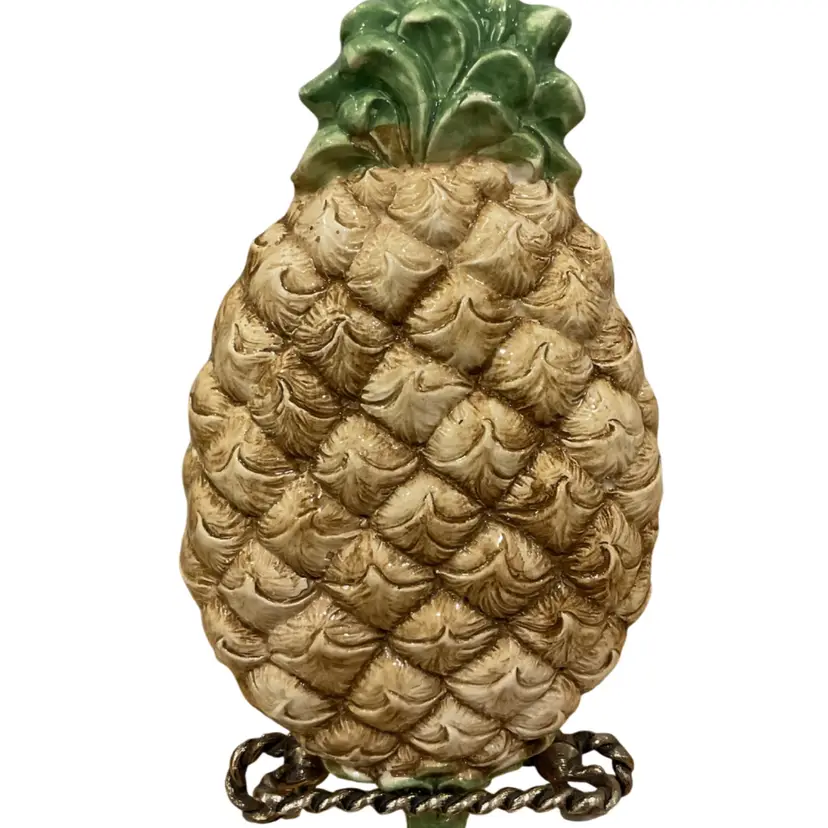 26 Ceramic Pineapple Wall Decor