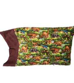 Set of 2 Dinosaur Pillow Cases