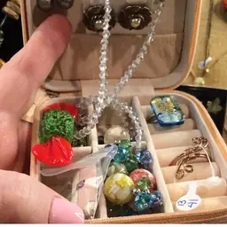 Zippered Travel jewelry box