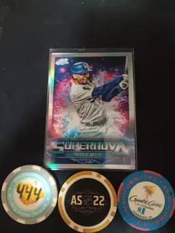2022 Topps Cosmic Chrome Mookie Betts Supernova CASE HIT - Los Angeles Dodgers