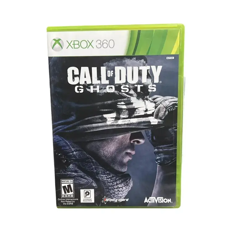 Call of Duty Ghosts Xbox 360 With Complete Two Disc and Manual