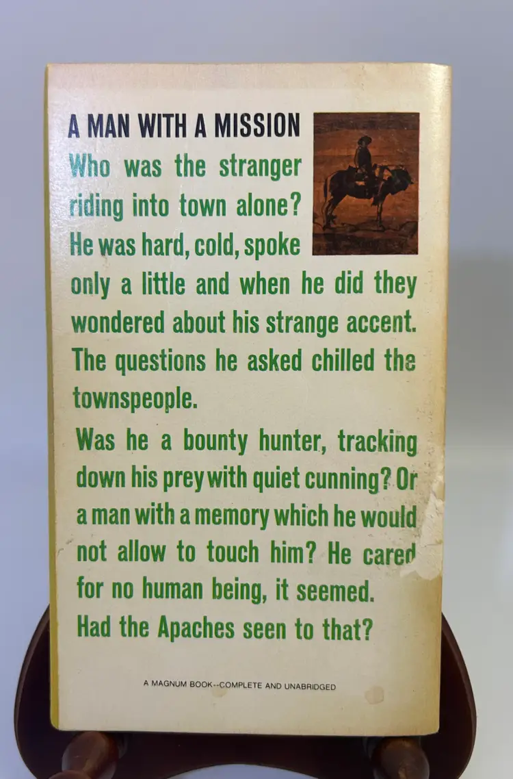 Vintage 'High Saddle' By William Hopson 1952 Paperback Prestige Books