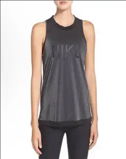 S Women’s Nike Gray Metallic Spell-out