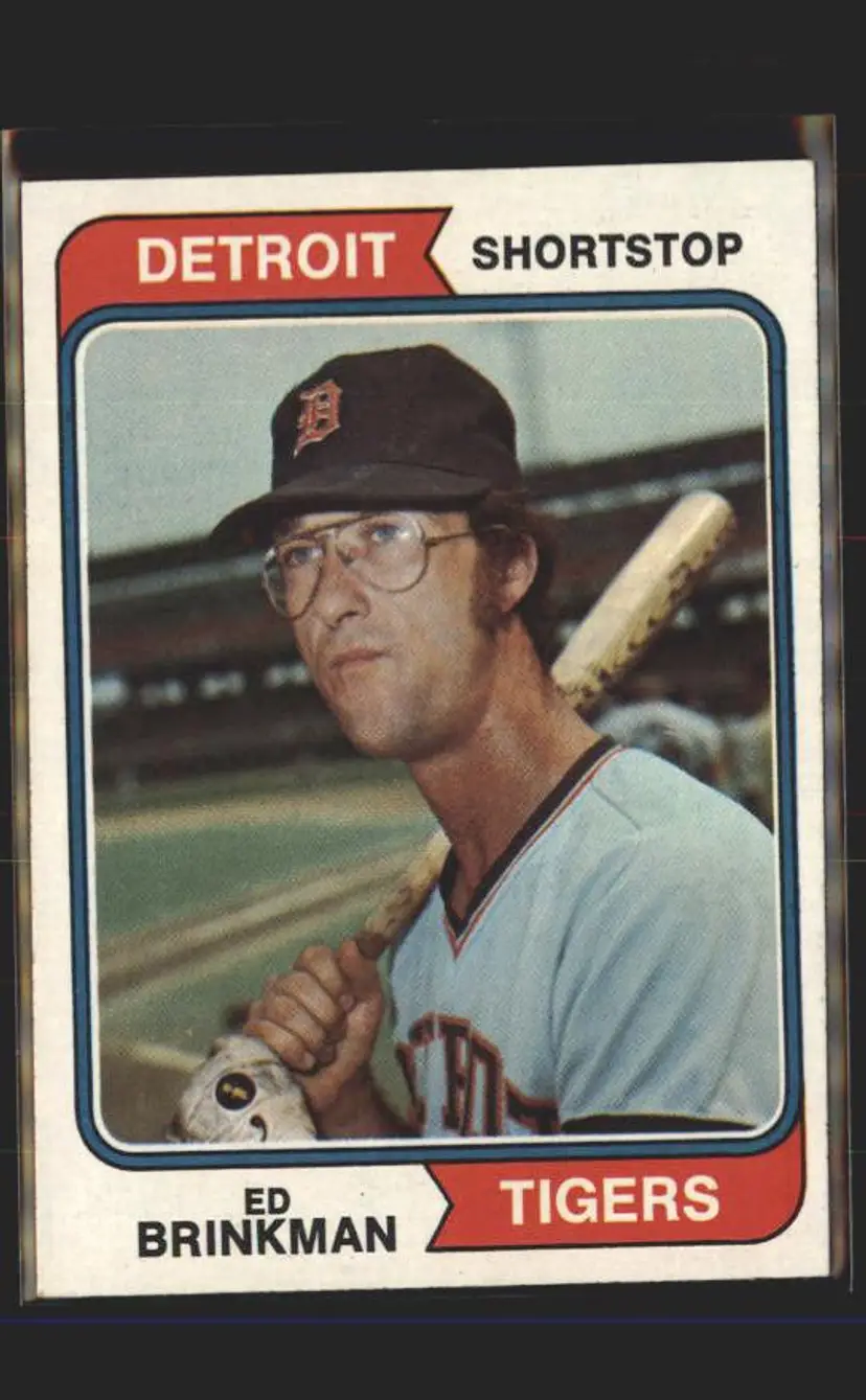 1974 Topps #138 Ed Brinkman - (pk5) - Detroit Tigers