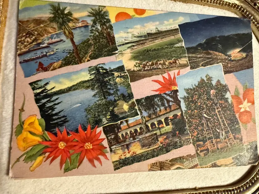1950’s Los Angeles Postcard Booklet