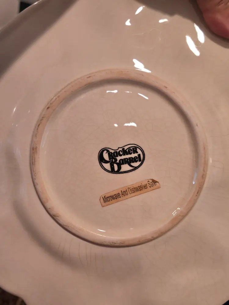 Franciscan Apple "Cracker Barrel" Plate