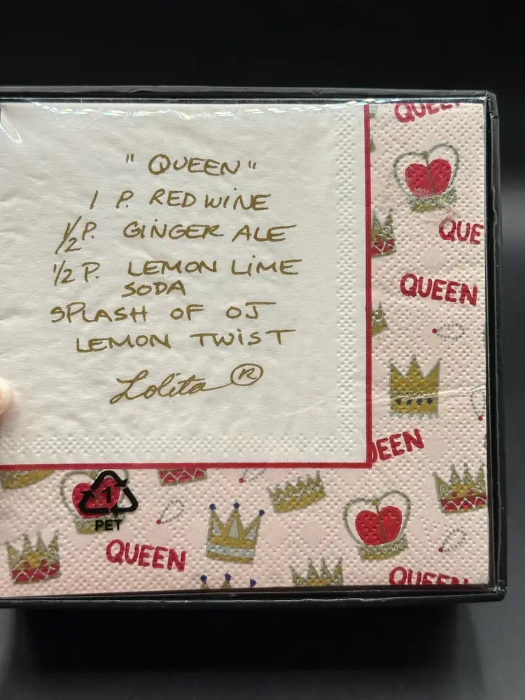Cocktail Napkins Lolita by Gibson Holiday, 50 Napkins Included NWT