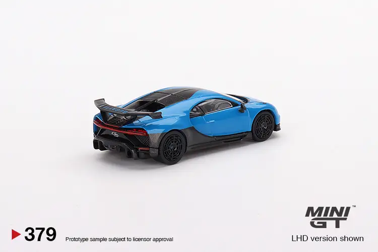 Mini GT Bugatti Chiron Pur Sport Blue #379