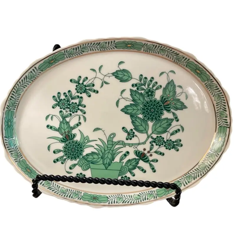 Gracie's Bone China Teaware Platter