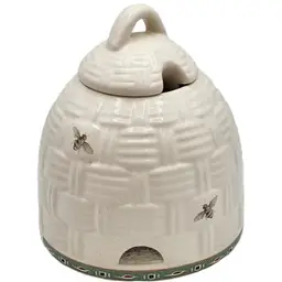 Pfaltzgraff Naturewood Ceramic Beehive Honey Pot
