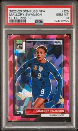 2022-23 Donruss Optic - Mallory Swanson Pink /25 PSA 10