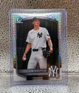 Cam Schlittler - 2025 Bowman Chrome - New York Yankees