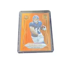 2025 Panini Donruss Elite Cam Skattebo Rookie Orange Parallel Card! New York Giants