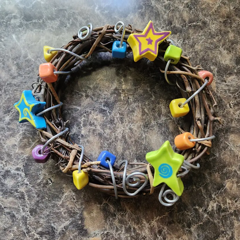 Decorative Handmade Wreath 7"