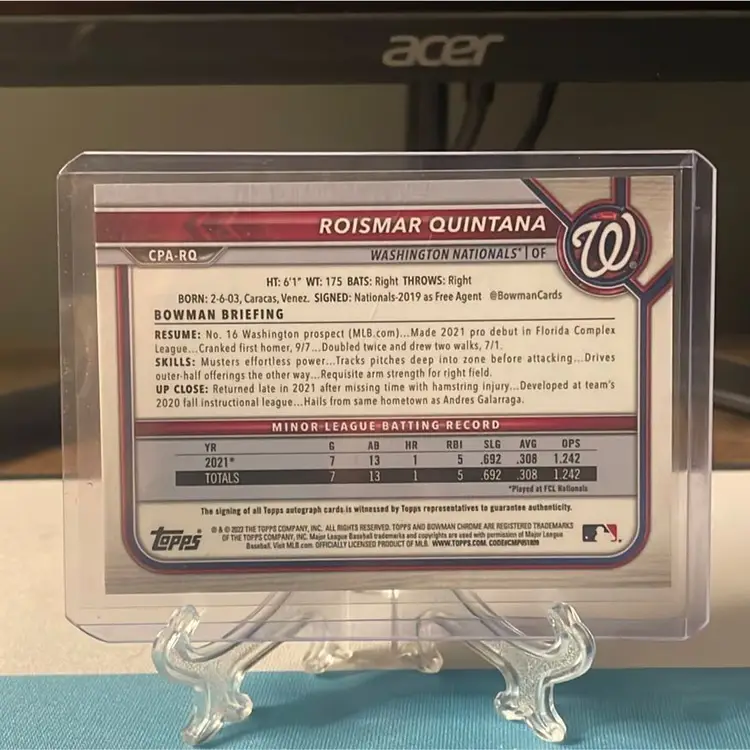 Roismar Quintana Speckle Auto /299