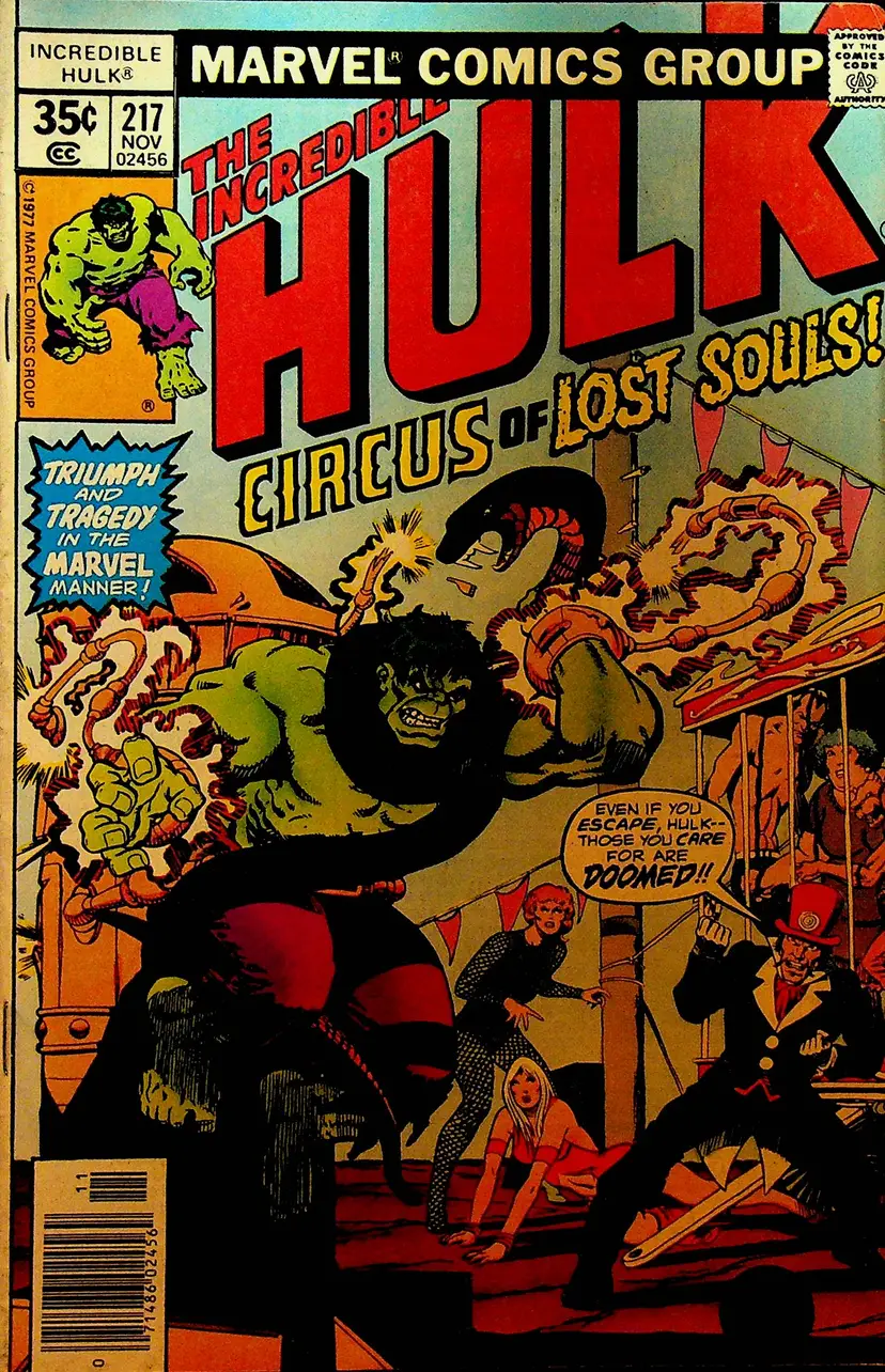 Incredible Hulk 217 Marvel Comics
