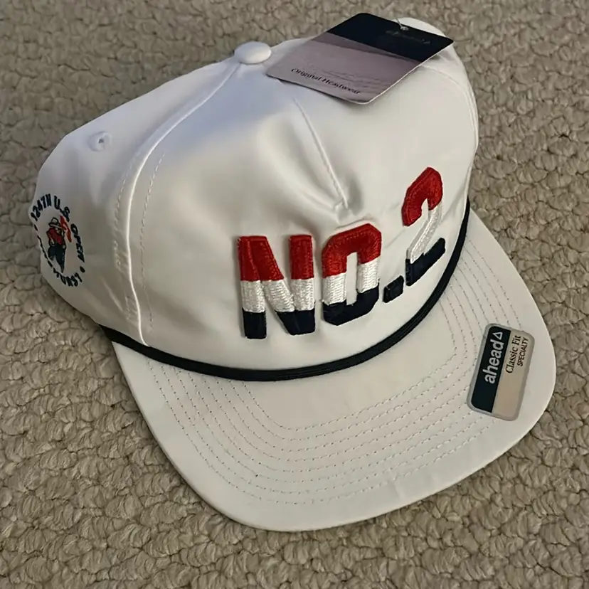 124th U.S. Open Pinehurst NO.2 Red White And Blue Golf Rope Hat
