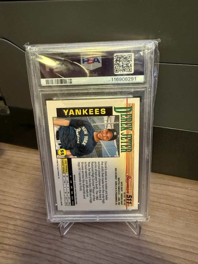 Derek Jeter 1994 Bowman PSA 6