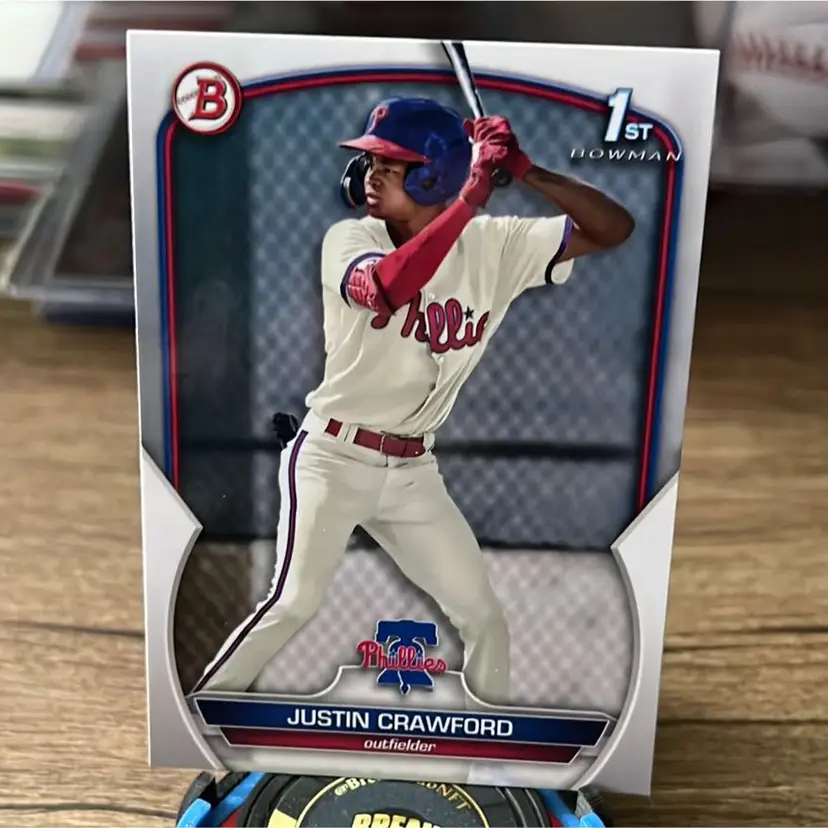 Justin Crawford 
2023 1st Bowman Paper Philadelphia Phillies