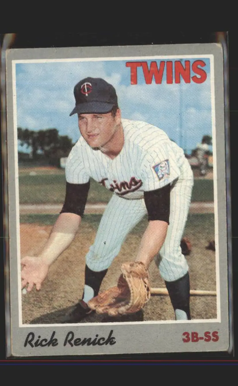 1970 Topps #93 Rick Renick - (137) - Minnesota Twins