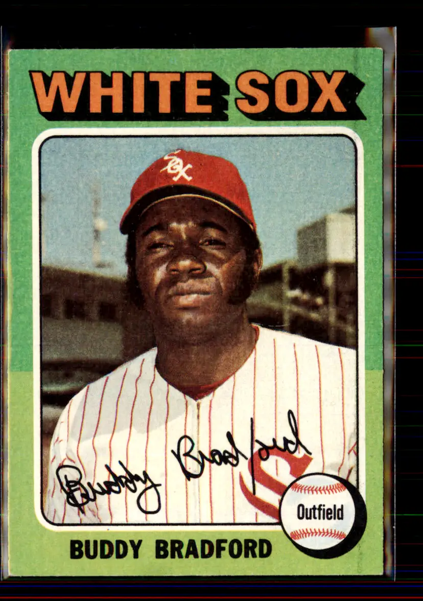 Buddy Bradford 1975 Topps #504 - Chicago White Sox - (pk1-40)