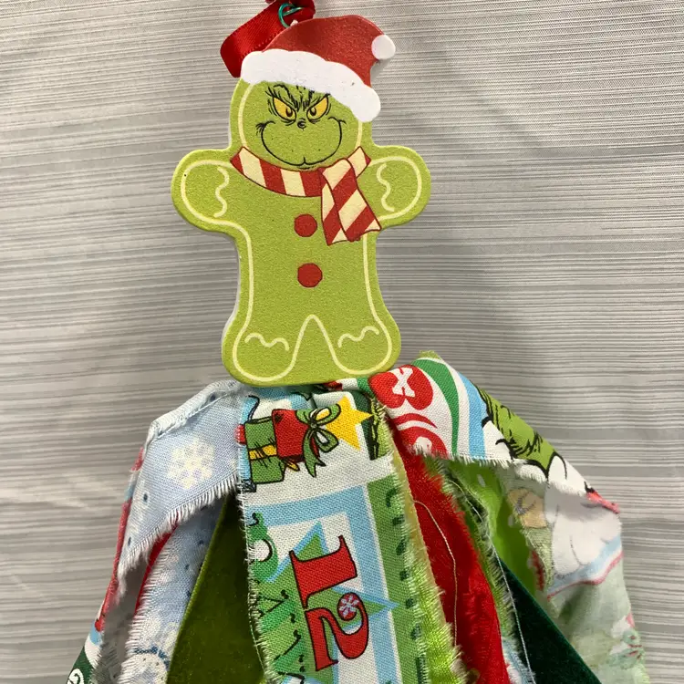 Wood Grinch Tassel Made By Me #2