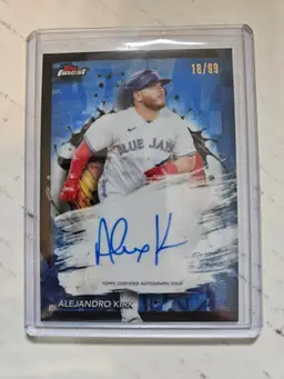 2024 Topps Finest Alejandro Kirk Auto /99