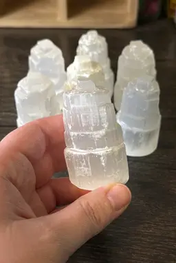 Raw Selenite Tower