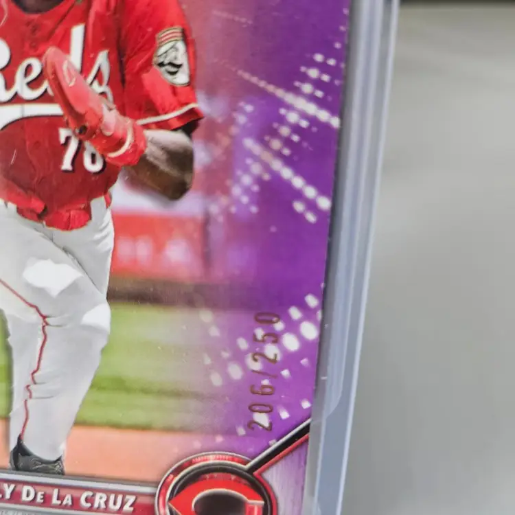 2022 Bowman Draft Elly De La Cruz Purple #206/250