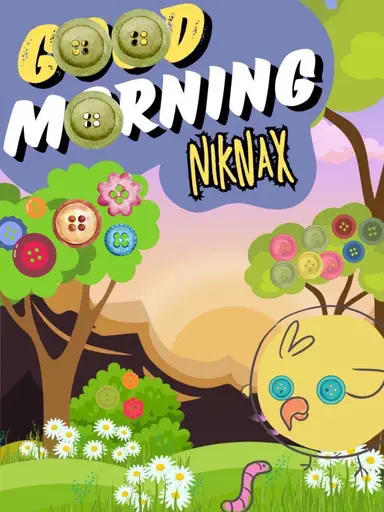 Good Morning NikNax: Buttons Hold The 🌎 Together