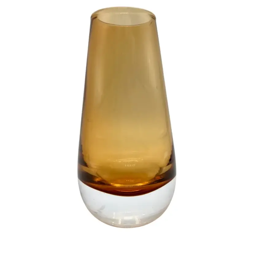 BIN - Art Glass Vase 5.5” Tapered